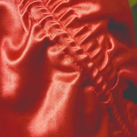 Wild Fable Magenta Satin Ruched BodyCon Mini Dress Size S - Picture 10 of 11